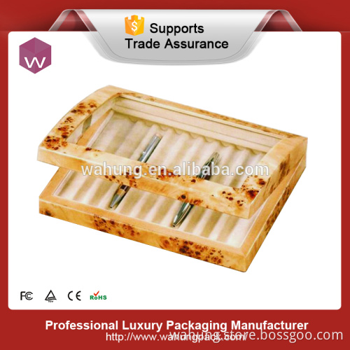 luxury wooden pen display box wholesale